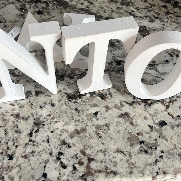 Brand new hobby lobby white block letters - Picture 4 of 4